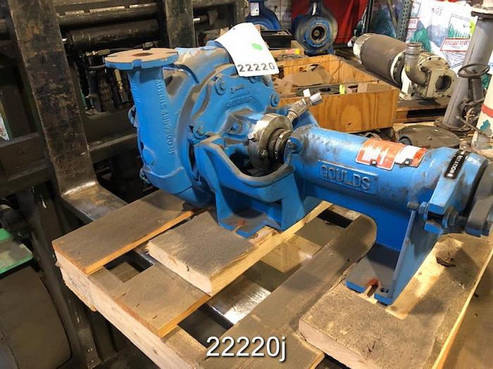 Used Goulds JC Pump, 1.5 X 2 X 11, 10.875" Impeller, 70 Gpm @ 130 Ft. Of Head, 1750 Rpm, 125 Psi, 1.14 S.F. #22220