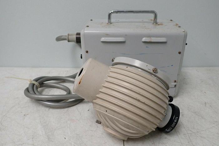 Used Carl Zeiss 39-26-34 220-240V Power Supply w/ HBO 200W/4 Illuminator Lamp Housing