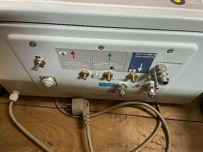 Used QCAL GDX600 MFC + Ritter TG 05 gas meter with memory for gases GSB-S/10