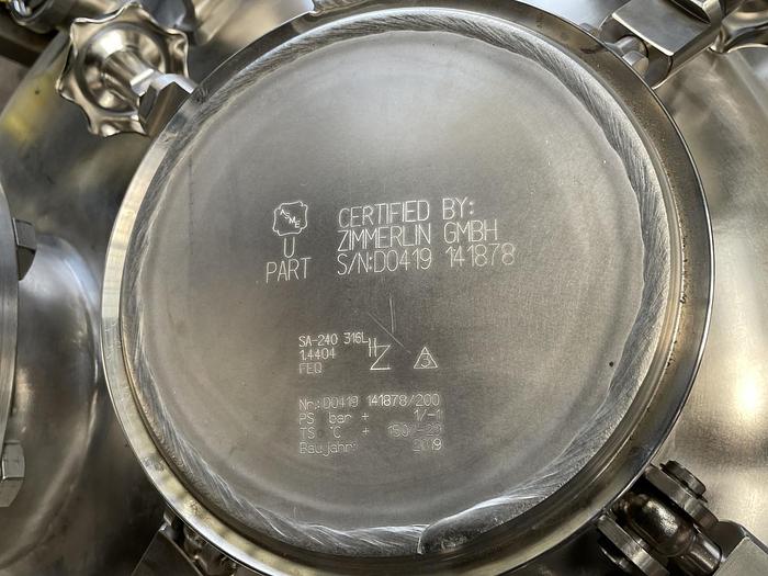 Used 500 LITER ROSS EMULSIFIER - MODEL VSL-500L - T316 S/S