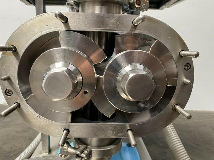 Used Tangential Flow Filtration SS Skid w/ Waukesha 130U2C Pump &a...