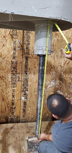 Used 60 HP HOCKMEYER HIGH SPEED DISPERSER - VARIABLE SPEED - XP