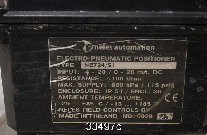 Used Neles Jamesbury 1" Ball Valve #33497