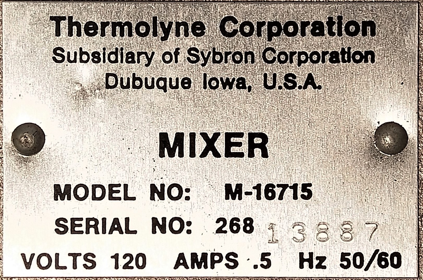 Used Thermolyne MaxiMix I 16700 Vortex Mixer