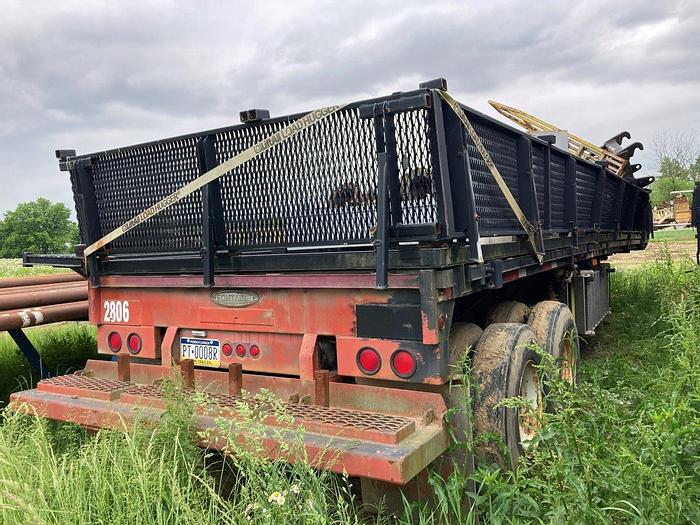 Used 2000 Fontaine HFTW-5-10045FK Flatbed Trailer