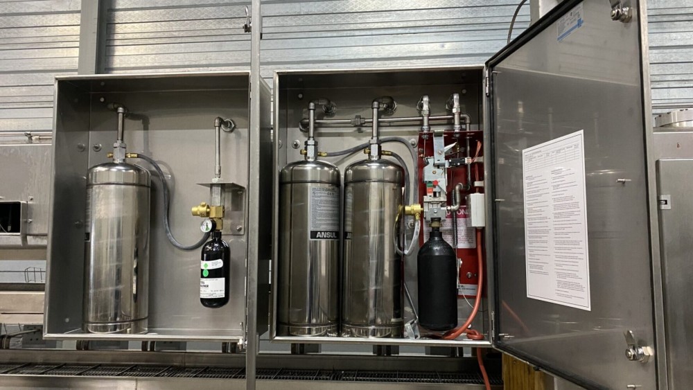 Used Meyn 4000/400 electric fryer