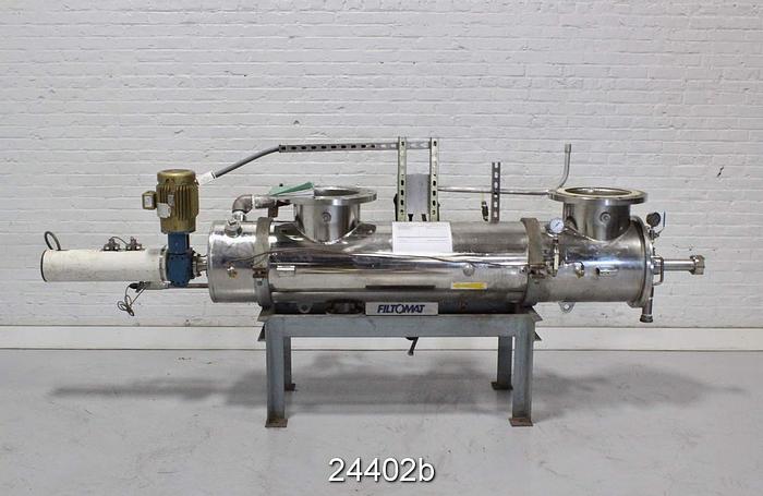 Used Filtomat MCFM 312XLP Silver Bullet Filtration System, 0-3300 GPM #24402
