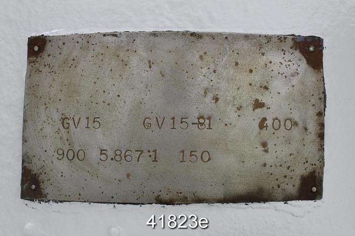 Used Voith GV15 Pulper Gear Drive, Ratio 5.87/1 #41823