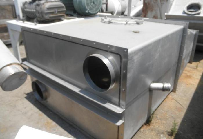 Used Hopper, 120 CF, S/st, 5' X 3.5' X 5', #S741238