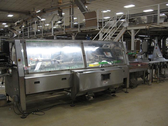 2002 KLIKLOK SFR STAINLESS STEEL AUTOLOAD CARTONER