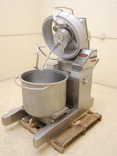 Used Fuerpla Vacuum Planetary Kneader/Mixer, 160 KG, (2) Trolleys & Rocasa Column lift, new 2004