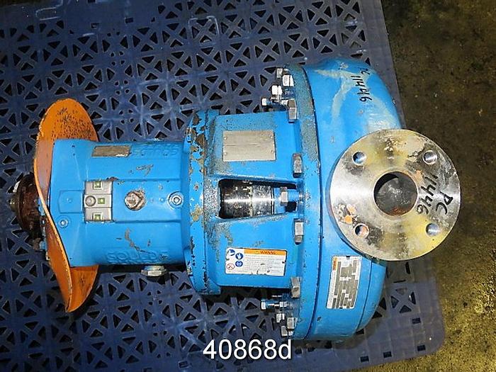 Used Goulds 3196 1.5x3x13 Pump, MTI Power End #40868