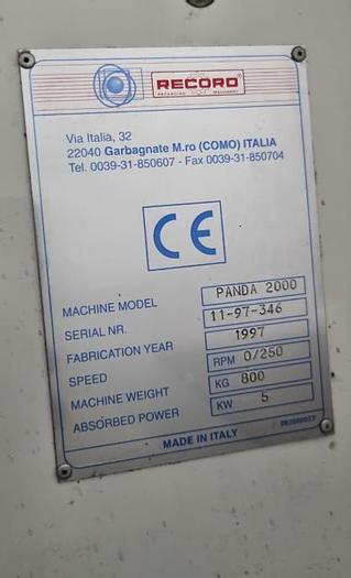 Used RECORD PANDA FLOWRAPPER