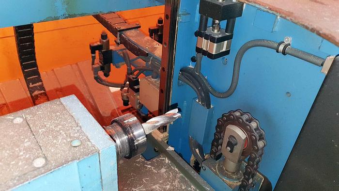 Used Hundegger K2-4 BHF joinery line  for log house production