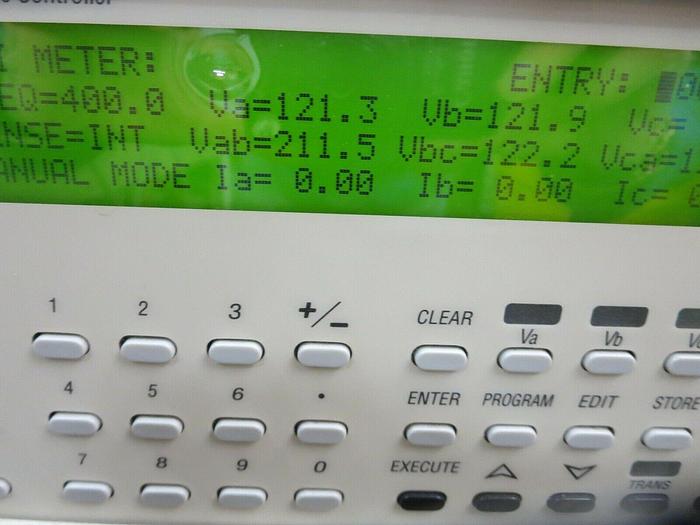 Used Pacific Power Source, 320-ASX-UPC3M, AC Power Source, For "Parts &/Or Repair"