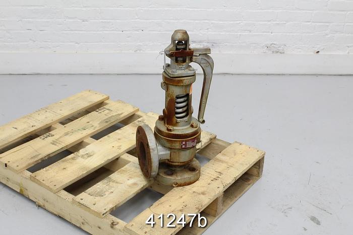 Used Teledyne Farris 64GA34-170 3x1.5 Pressure Relief Valve #41247
