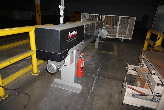 Used 120" APPLETON  A301 CORE CUTTER WITH AUTO ADVANCE MFG. 2010