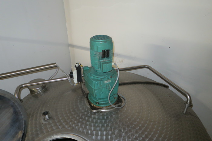 Used AHRENS & BODE 6500l STAINLESS STEEL TANK