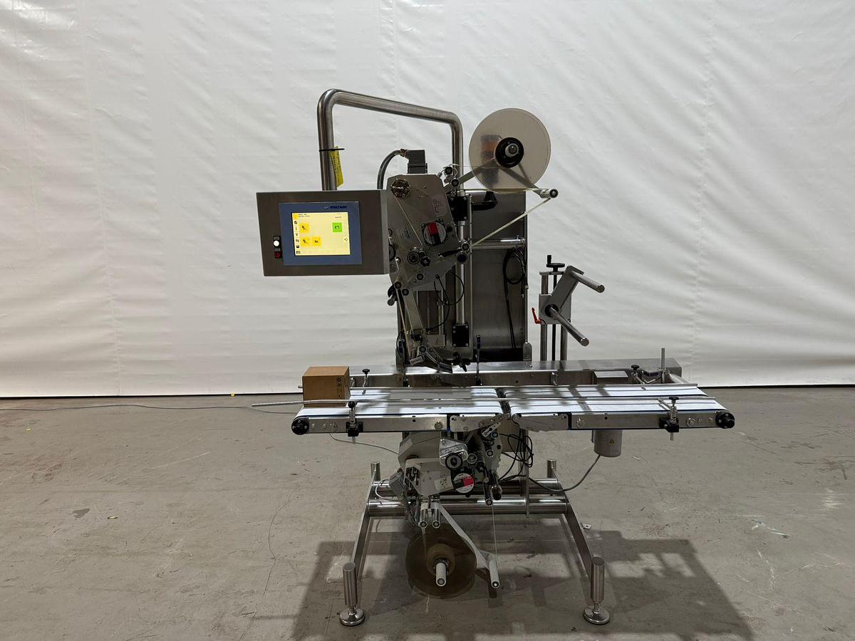 Gebruikt 2013 Multivac Dubbele Etiketteermachine, type: MR335
