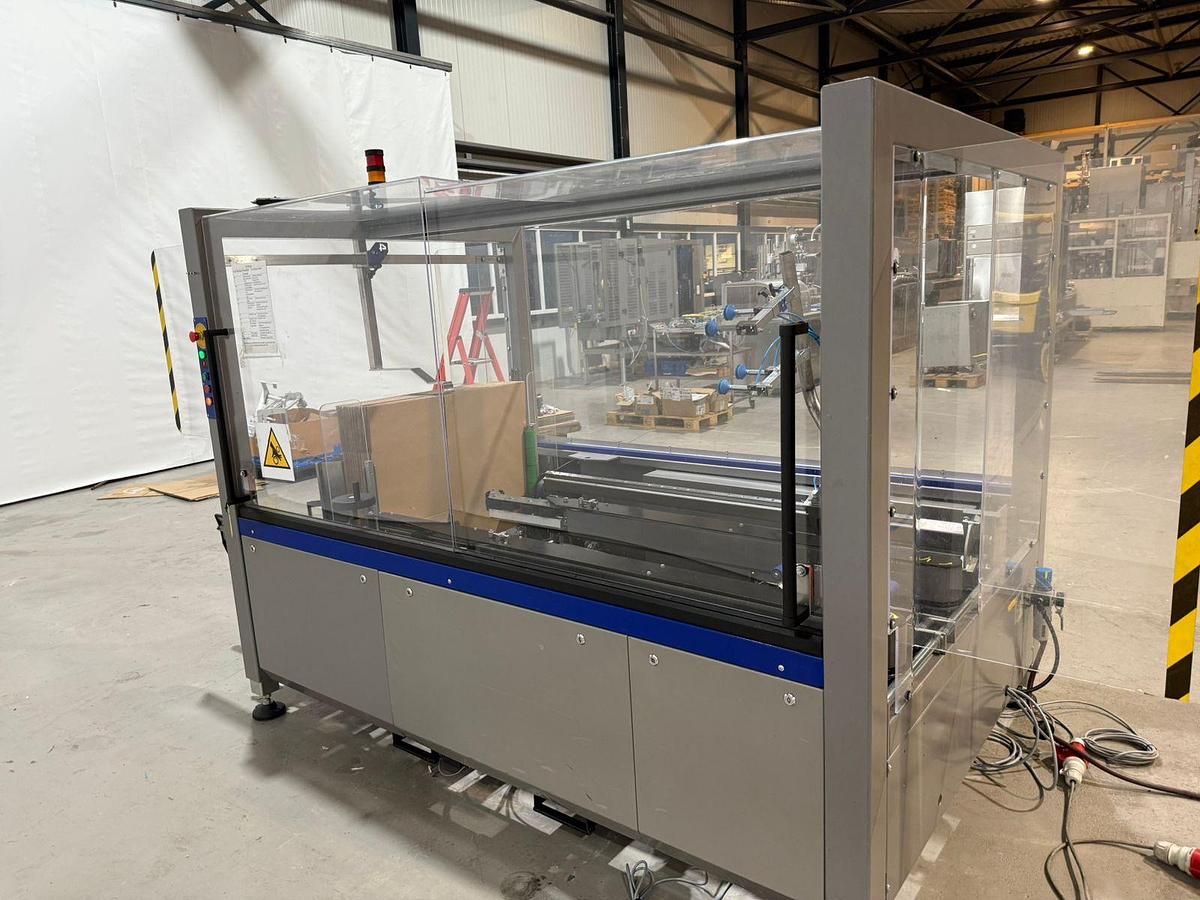 Gebruikt 2010 OK Packaging Systems B.V. Superformer-1 dozenmachine met tape