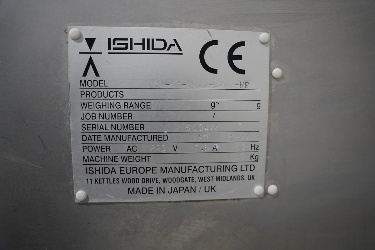 Gebruikt 1999 Ishida multiheadweger
