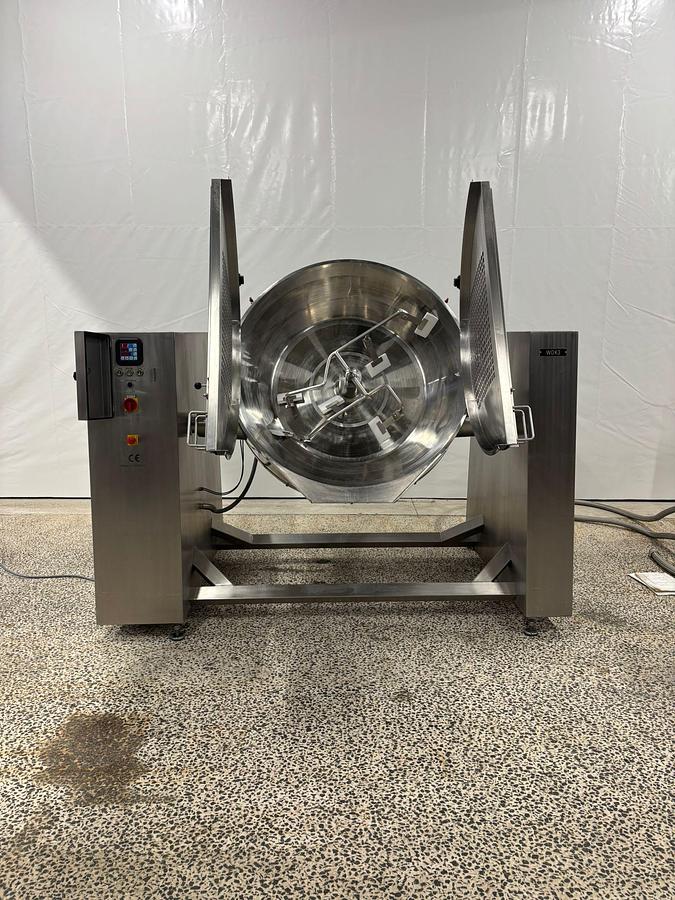 Gebruikt 2010 Glass Wok 300 met stoomregelaar