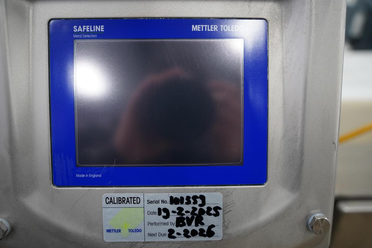 Gebruikt Mettler Toledo Metaal detector -opvoerband, V4-RAD