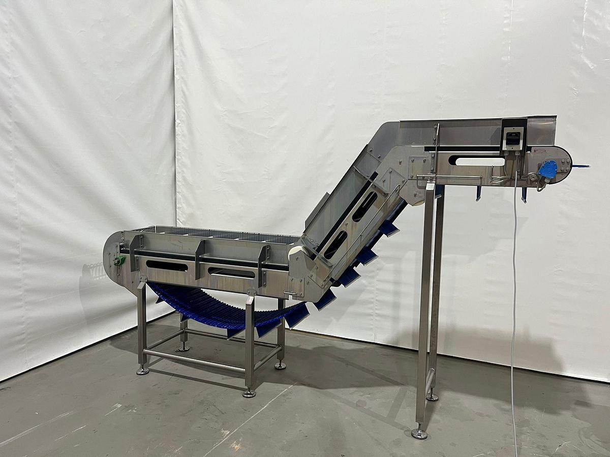 Gebruikt RVS Opvoerband