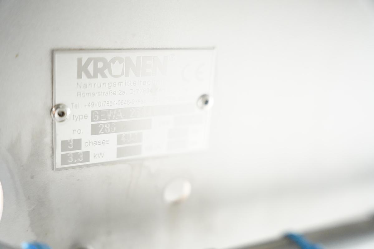 Gebruikt 2022 Kronen GEWA 2600 ECO groentewasser