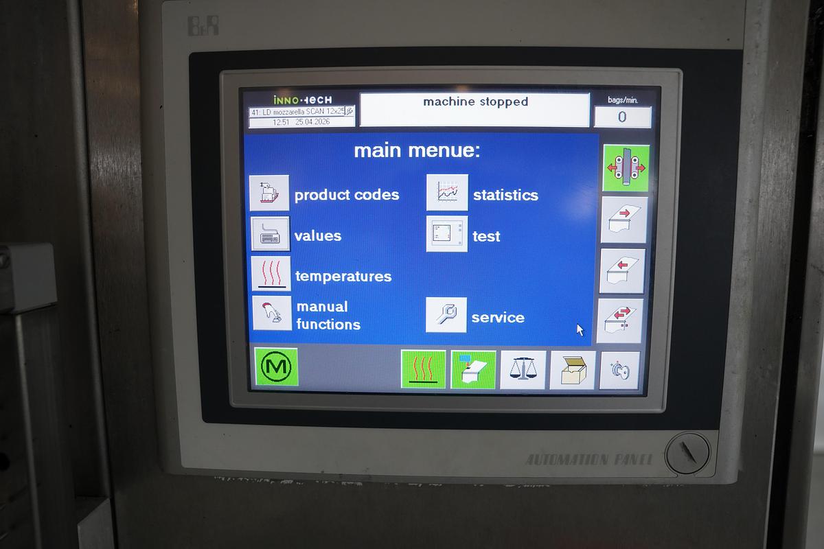 Gebruikt 2000 Innotech Verticale Verpakkingsmachine 3800 Swing