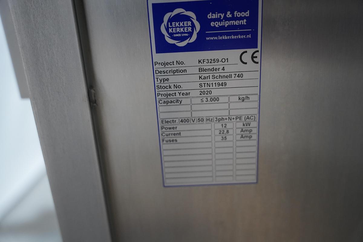 Gebruikt 2001 Karl Schnell  Menger,Type 740