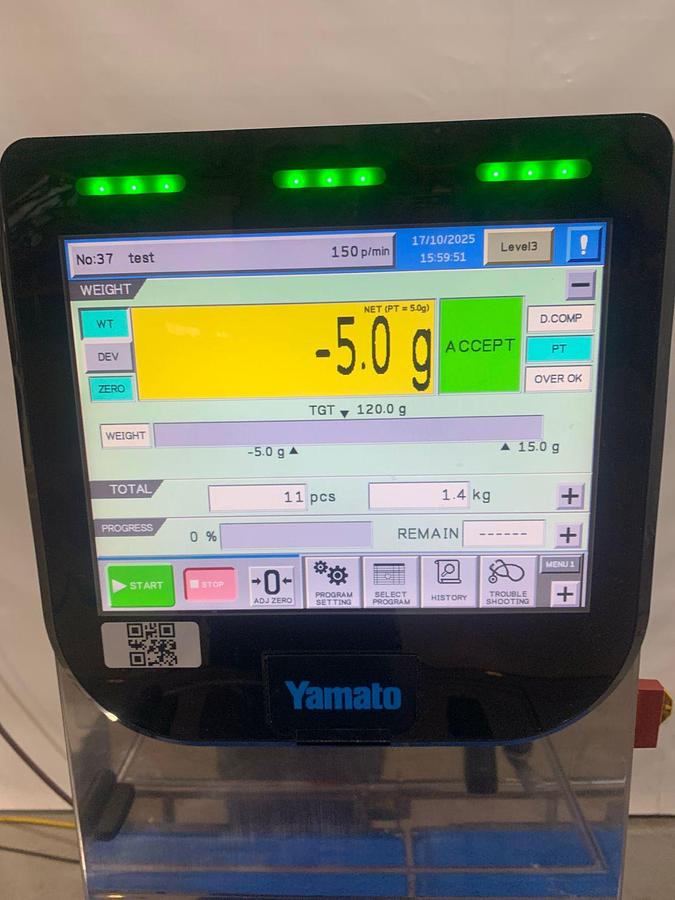 Gebruikt 2022 Yamato Checkweger, Type CS106244ICV33