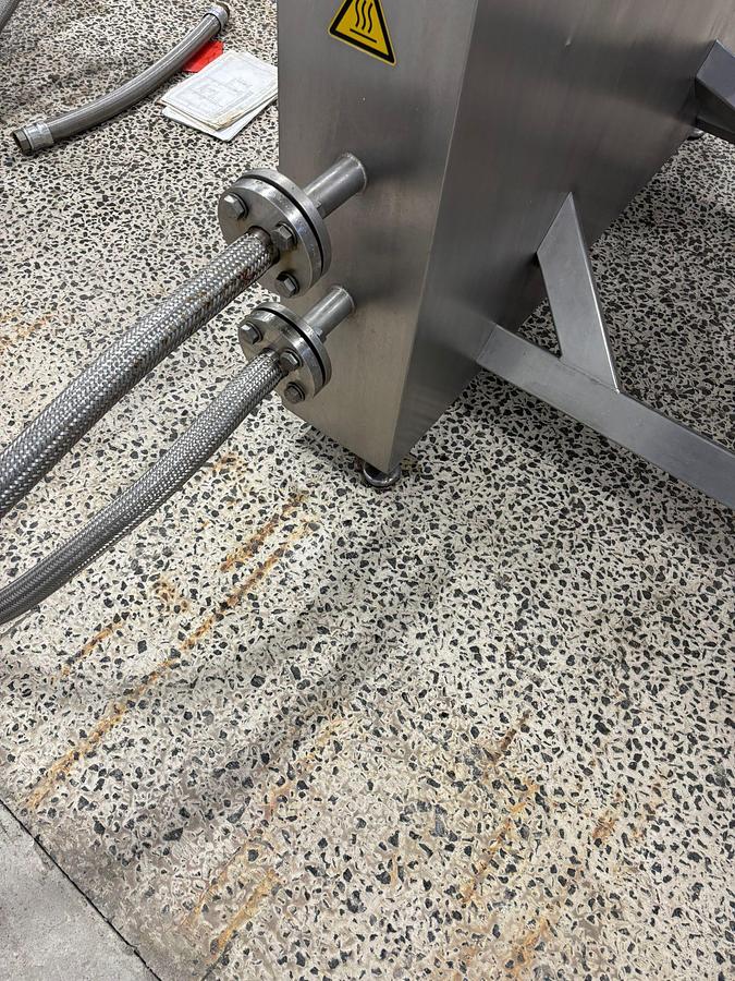 Gebruikt 2010 Glass Wok 300 met stoomregelaar