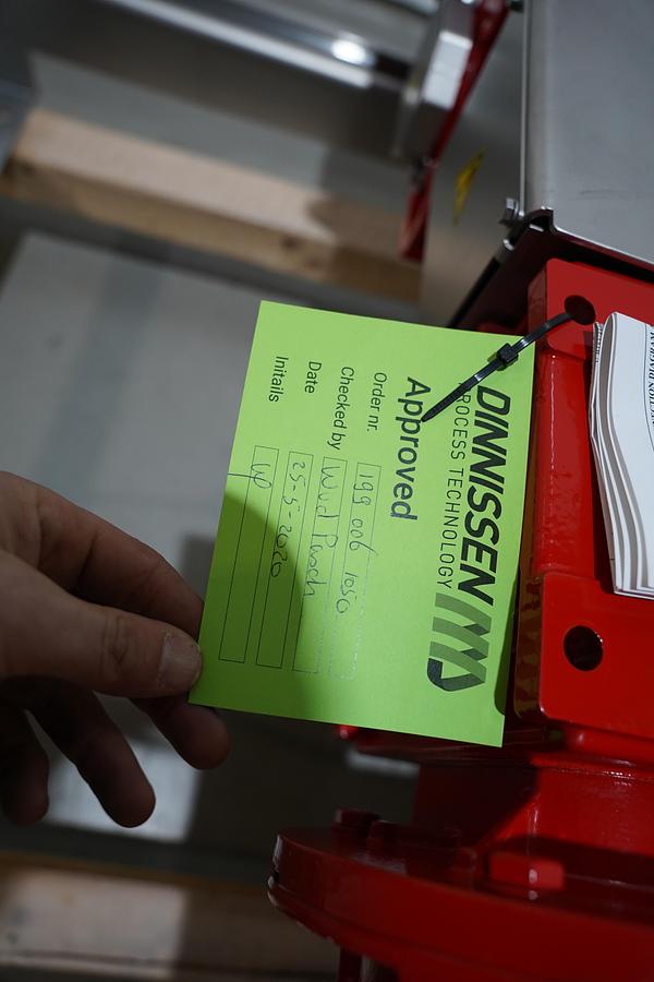 2020 Dinnissen Batch Menger, type 304-30-2x3