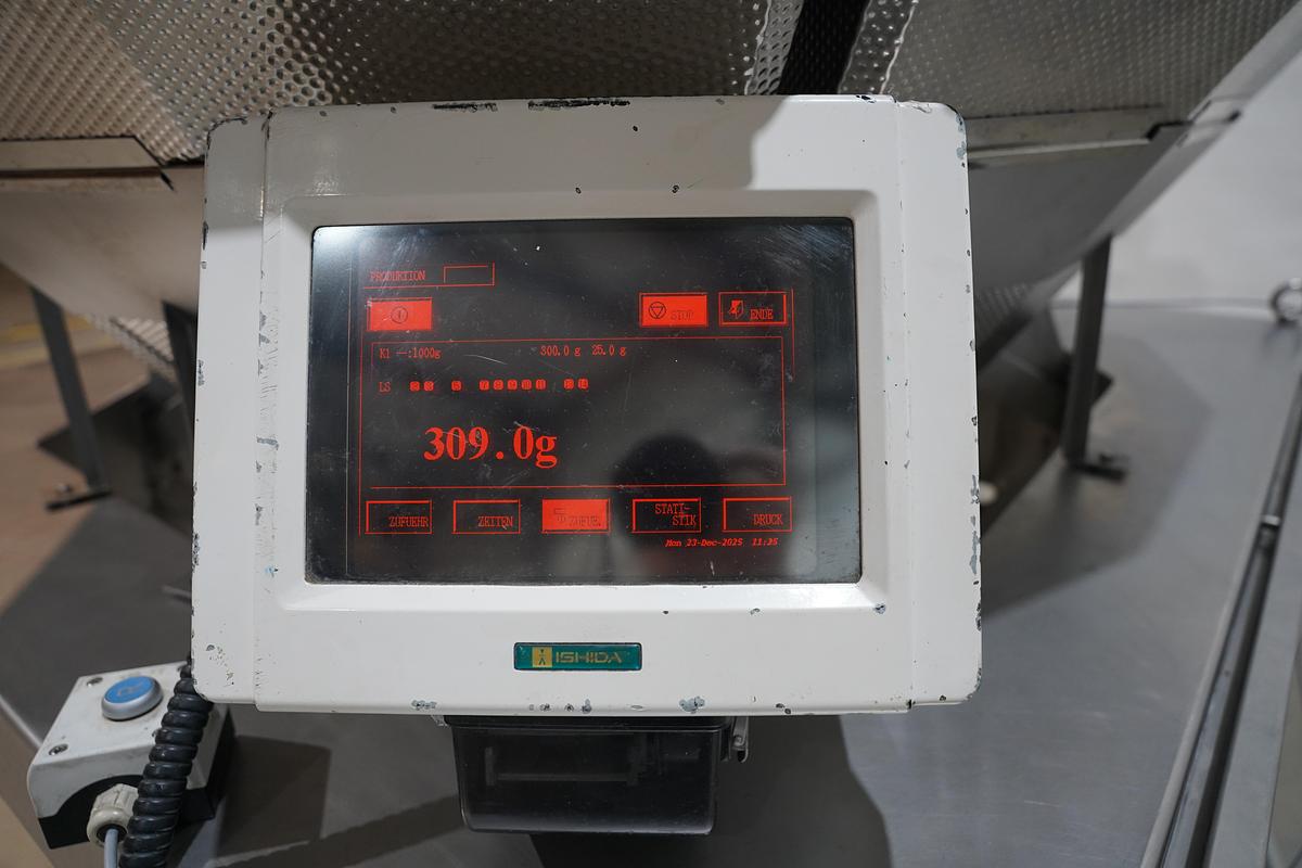 Gebruikt 1999 Ishida Multihead weger, CCW-RZ-214W-S/60-WP