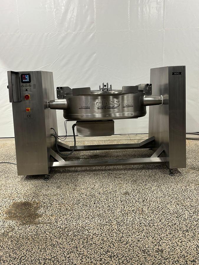 Gebruikt 2010 Glass Wok 300 met stoomregelaar