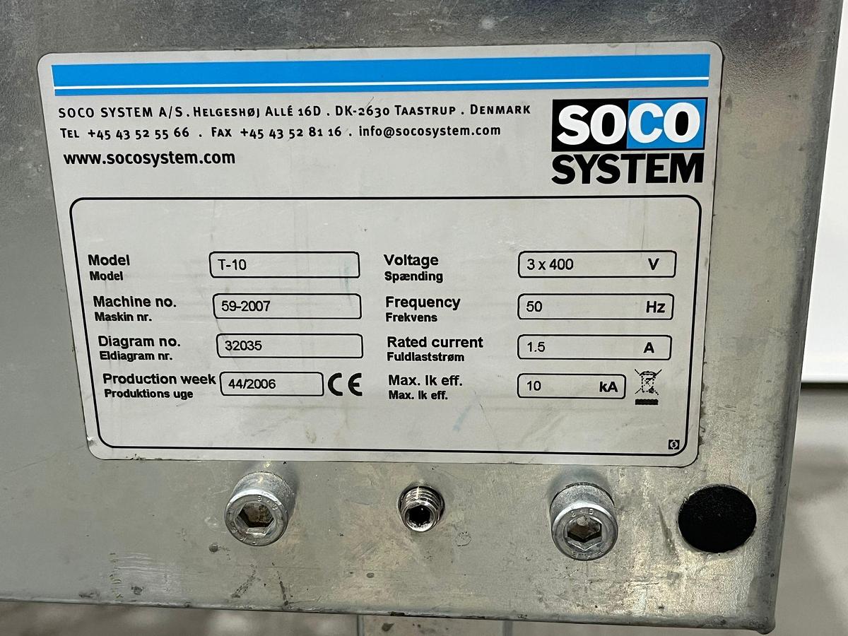 Used 2007 Soco System Taper/ tapemachine/ dozensluiter, type: T-10