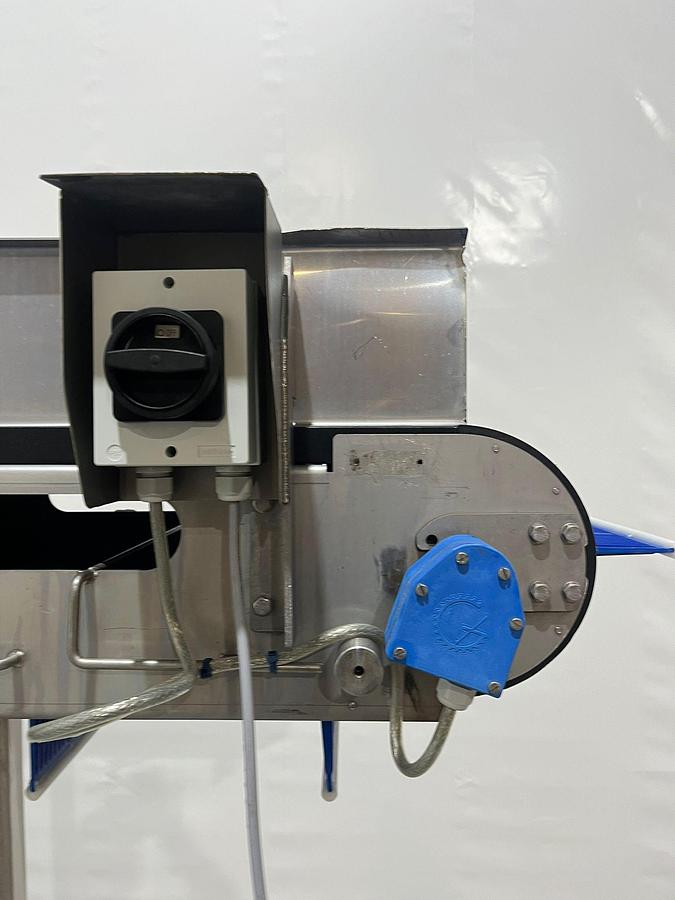 Gebruikt RVS Opvoerband