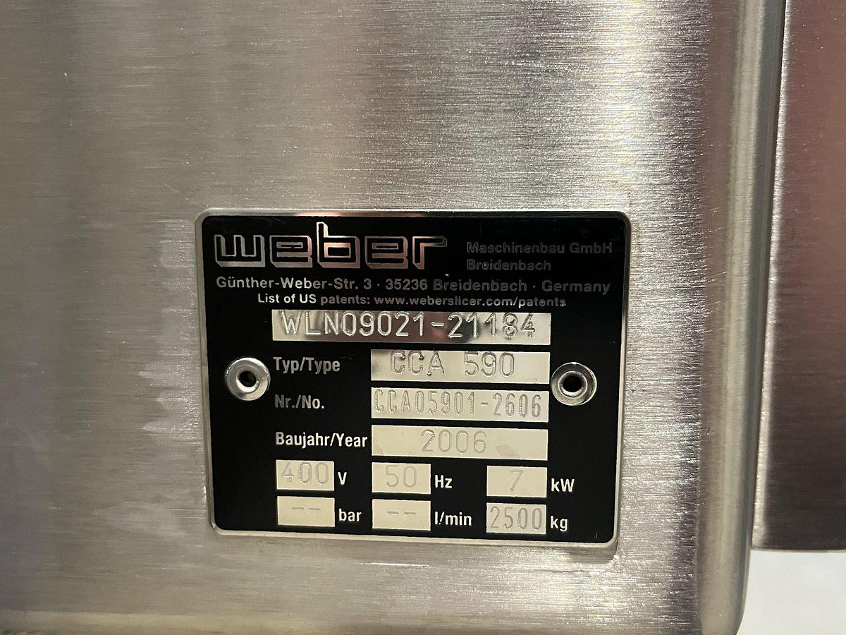 Used 2006 Weber Slicer CCS902