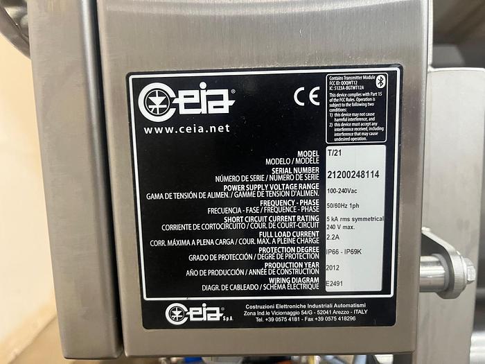 Gebruikt 2012 Ceia Metaaldetector, T/21