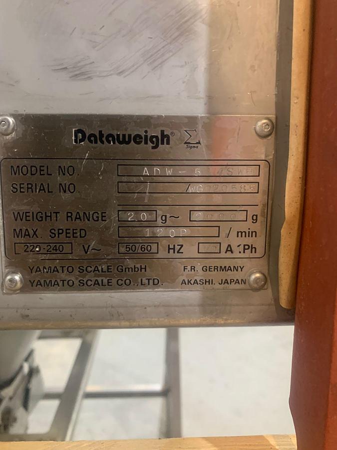 Used Yamato Dataweigh Multihead weger, ADW 514-SWH
