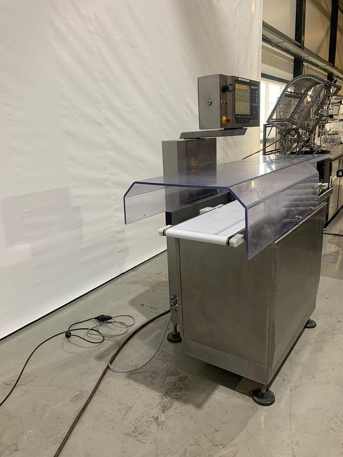 Used 2008 Sartorius EWK 3010 Checkweger met uitwerper