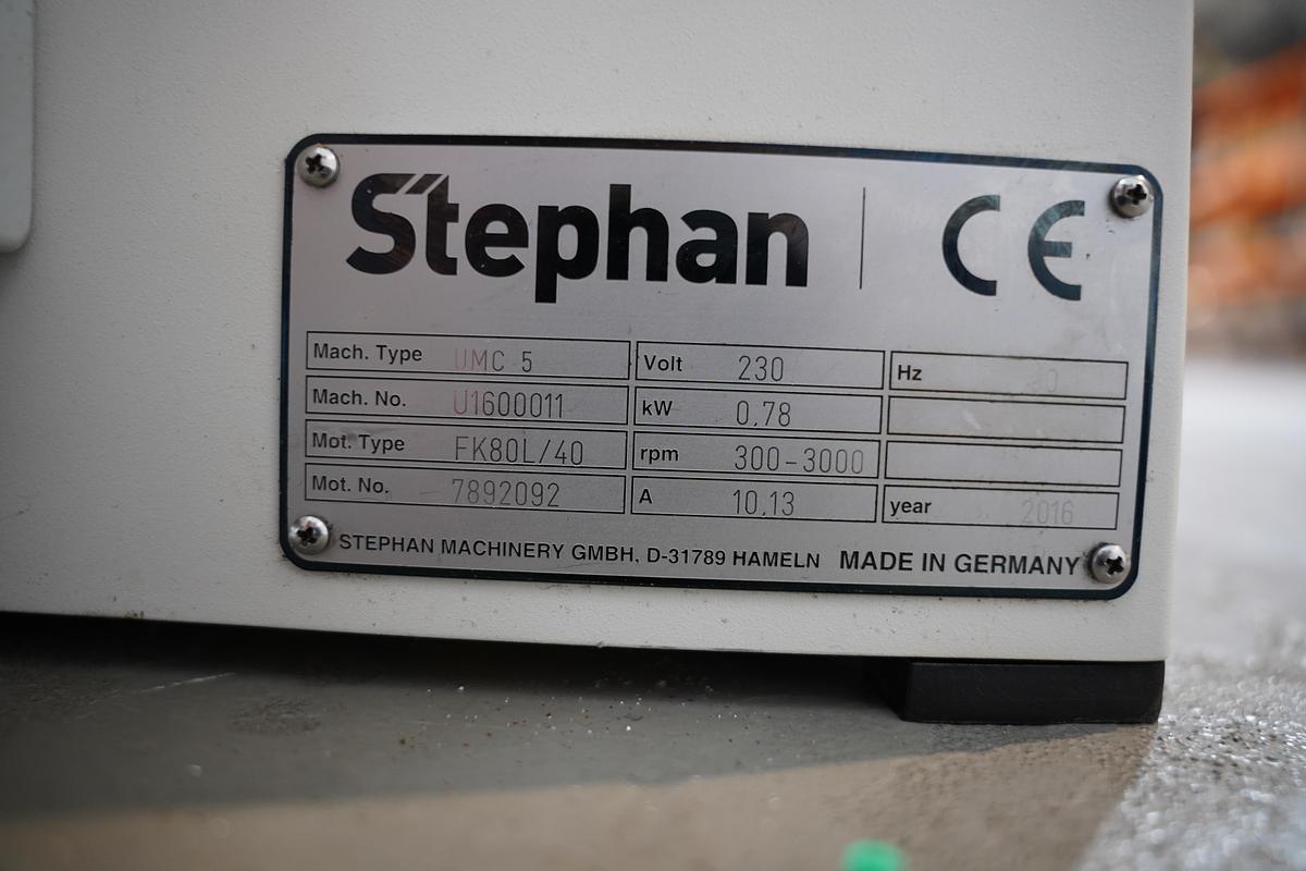Gebruikt 2016 Stephan cutter