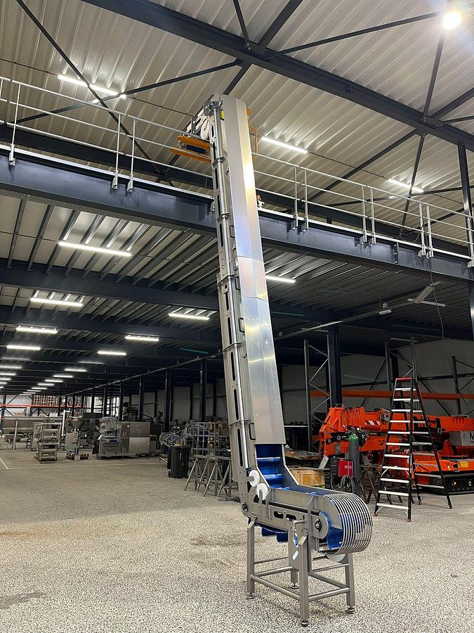 Gebruikt RVS Opvoerband