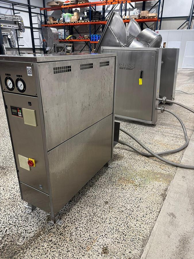 Gebruikt 2010 Glass Wok 300 met stoomregelaar