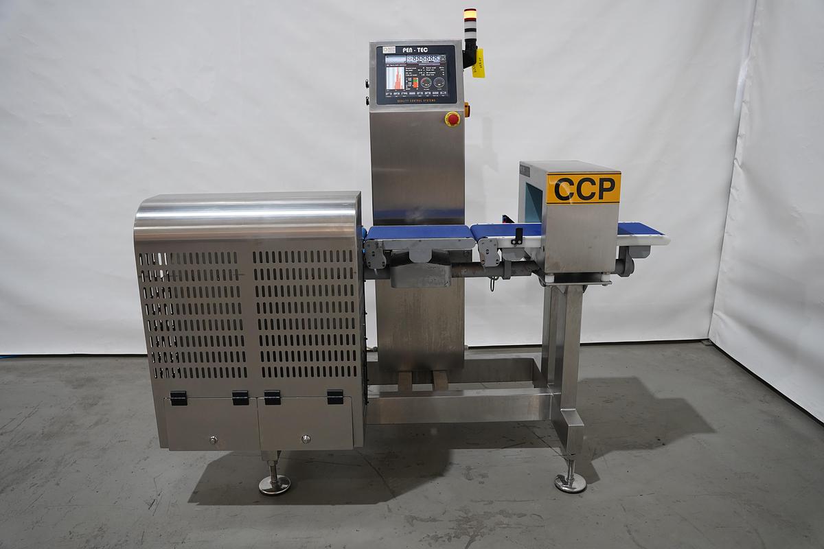 Gebruikt 2020 PEN-TEC metaaldetector/checkweger
