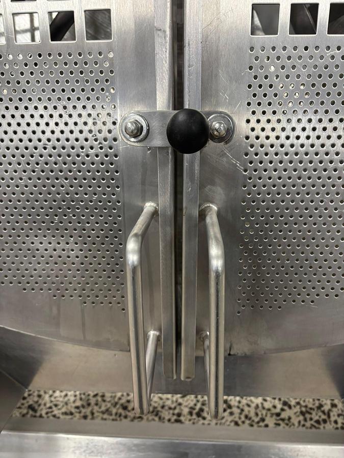 Gebruikt 2010 Glass Wok 300 met stoomregelaar