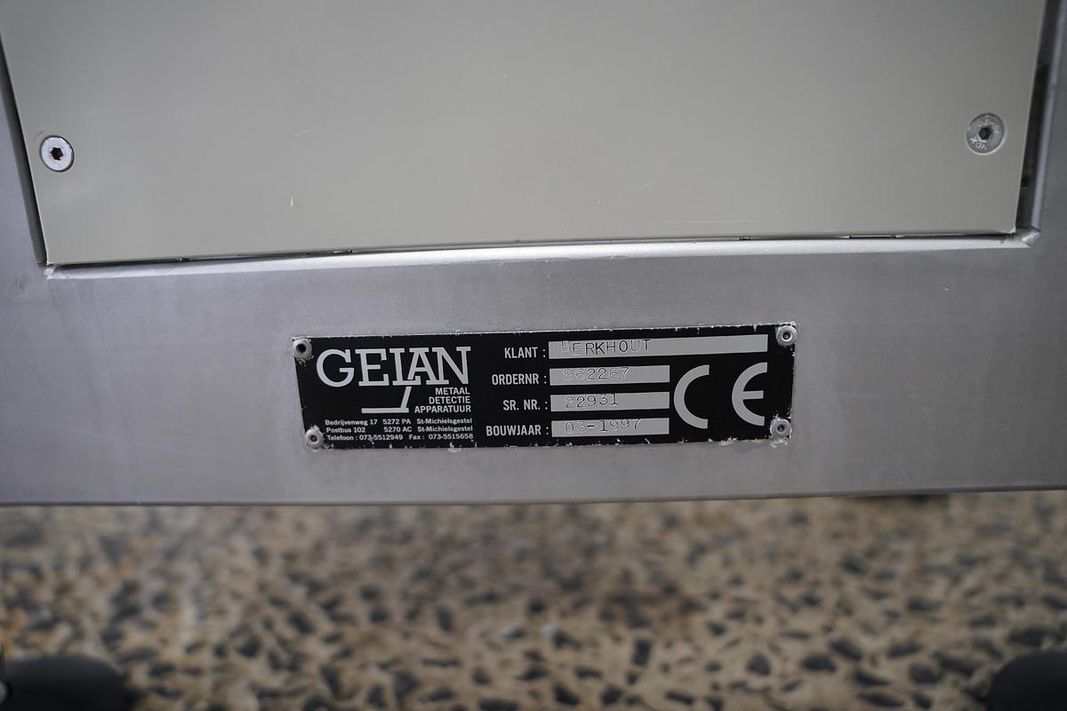 Gebruikt 1997 Geian Safeline metaaldetector