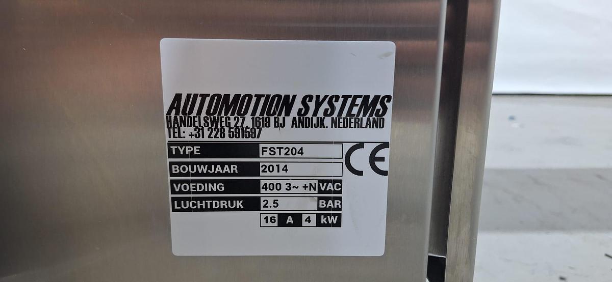 Gebruikt 2014 Automotion Systems FST204 Stapelaar kaasplakken