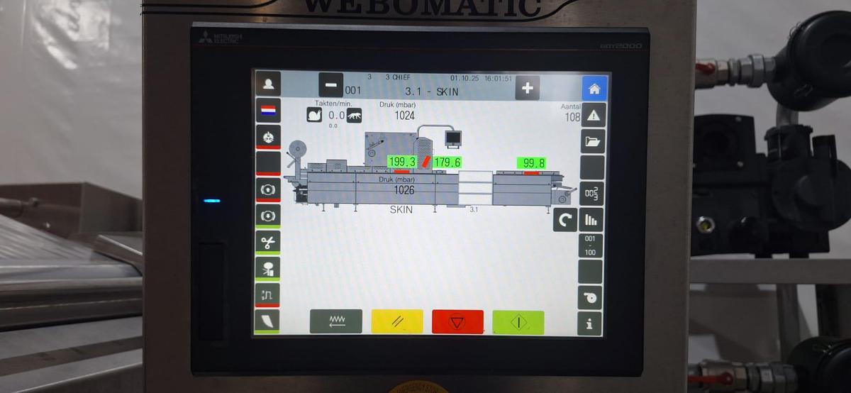 Gebruikt 2018 Webomatic Thermoformverpakkingsmachine, Type ML-C5600